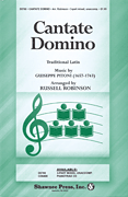 Cantate Domino Three-Part Mixed choral sheet music cover